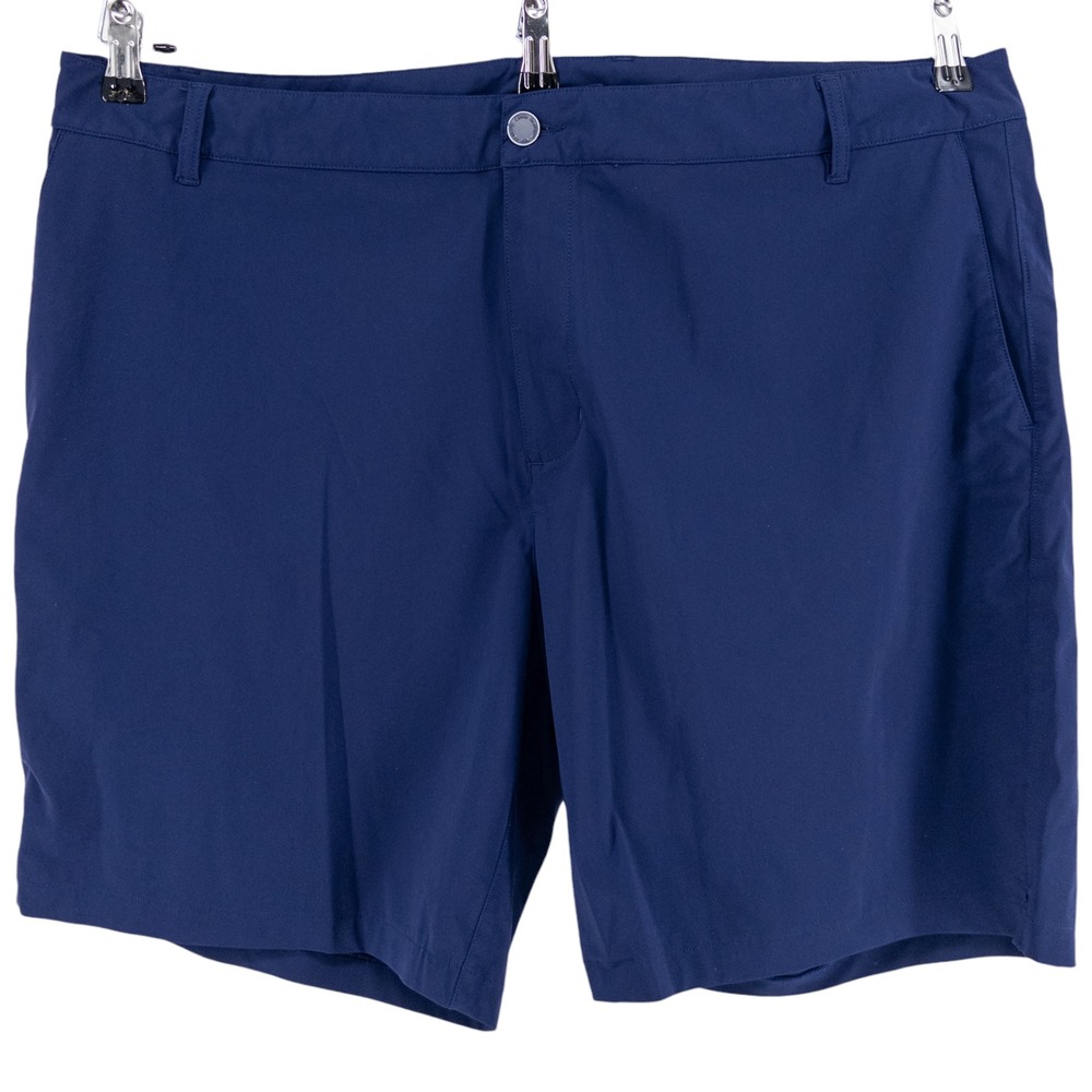 Rhone Resort Shorts Men's 40 Navy Blue Stretch Tech Performance Golf Quick Dry